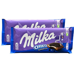 Шоколад Milka Oreo Sendwich Польша 92гр