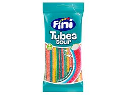 Мармелад FINI Tubes Sour (Палочки Разноцветные в сахаре) 90гр Испания