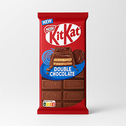 Плитка KitKat Double Chocolate Двойной шоколад 99г