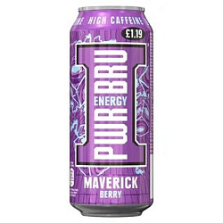 Энерг.напиток Irn Bru PWR BRU Maverck Berry Ягоды 500мл