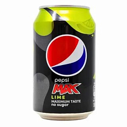 Пепси MAX Лайм 330мл Дания