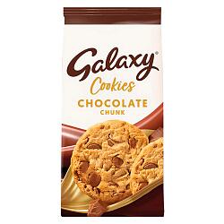 Печенье Galaxy Chocolate Chunk Cookies 180гр Великобритания