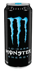 Энергетический напиток  MONSTER LO-CARB (АМЕРИКА) 0.473мл