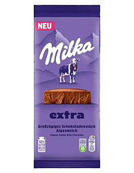 Шок.плитка Milka Extra Alpine Milk 190гр