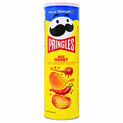Чипсы Pringles Hot Honey (Принглс Острый мед) Америка 158г