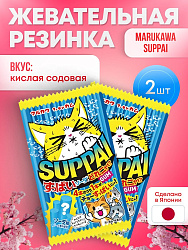 Marukawa Жев.резинкf SUPPAI (Кислая Содовая) 15,8гр Япония