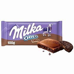 Шок.плитка Milka Oreo (Милка Орео) 100г