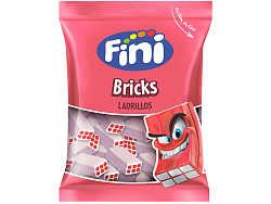 Мармелад FINI Brick Strawberrн BRICKS LADRILLOS (Блоки Клубника) 90гр Испания