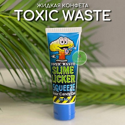 Кислая жидкая конфета Toxic Waste Sour Slime Licker Squeeze 70гр 