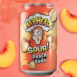 Напиток газ. Warheads Sour Peach Soda 355ml