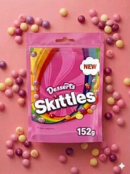 Жев.Конф SKITTLES Desserts(Скитлс драже Десерт) 152гр Ирландия