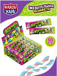 Жевательная конфеты Жевамба 3в1 12гр