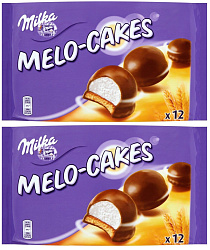 Печенье зефирное Milka Melo Cakes 200гр