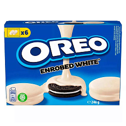 Печенье OREO В Белом Шоколаде(ENROBED) 246гр (Германия)