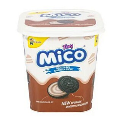 Печенье Tiny Mico Small Black Sandwich Love Tiramisu вкус тирамису 44гр Китай