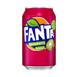 Напиток газ Fanta Клубника-киви ,033 Дания