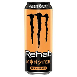 Энергетический напиток  MONSTER REHAB peach tea 500ml