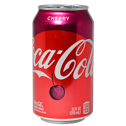 напиток газ Coca Cola Cherry 0,355 США