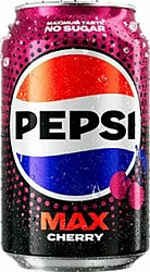 Газ.Напиток Pepsi Max Cherry  Zero 330мл Великобритания