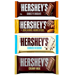 Шоколад  HERSHEYS  40гр Малайзия 