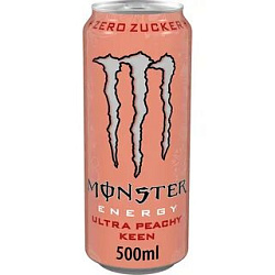 Эн. напиток  MONSTER ENERGY ULTRA PEACHY KEEN 500мл Ирландия