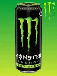 Эн. напиток  MONSTER ENERGY GREEN ZERO SUGAR 500мл Ирландия