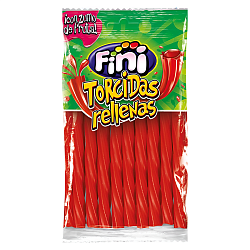 Мармелад FINI Torcidas Rellenas (Клубничные жгутики Pectin) 85гр Испания